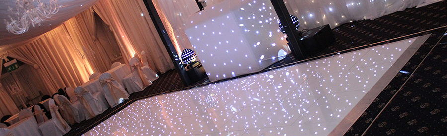 WHITE STARLIT DANCE FLOOR