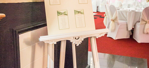 Vintage Wedding Easel