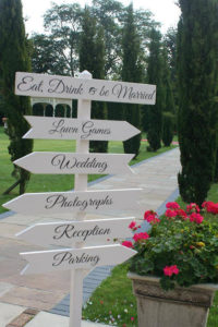 Wedding Signpost